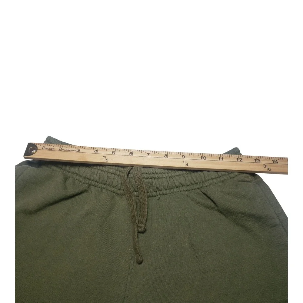Champion Youth Boys Olive Green Cargo Athletic Shorts Size Small S Utility Sport